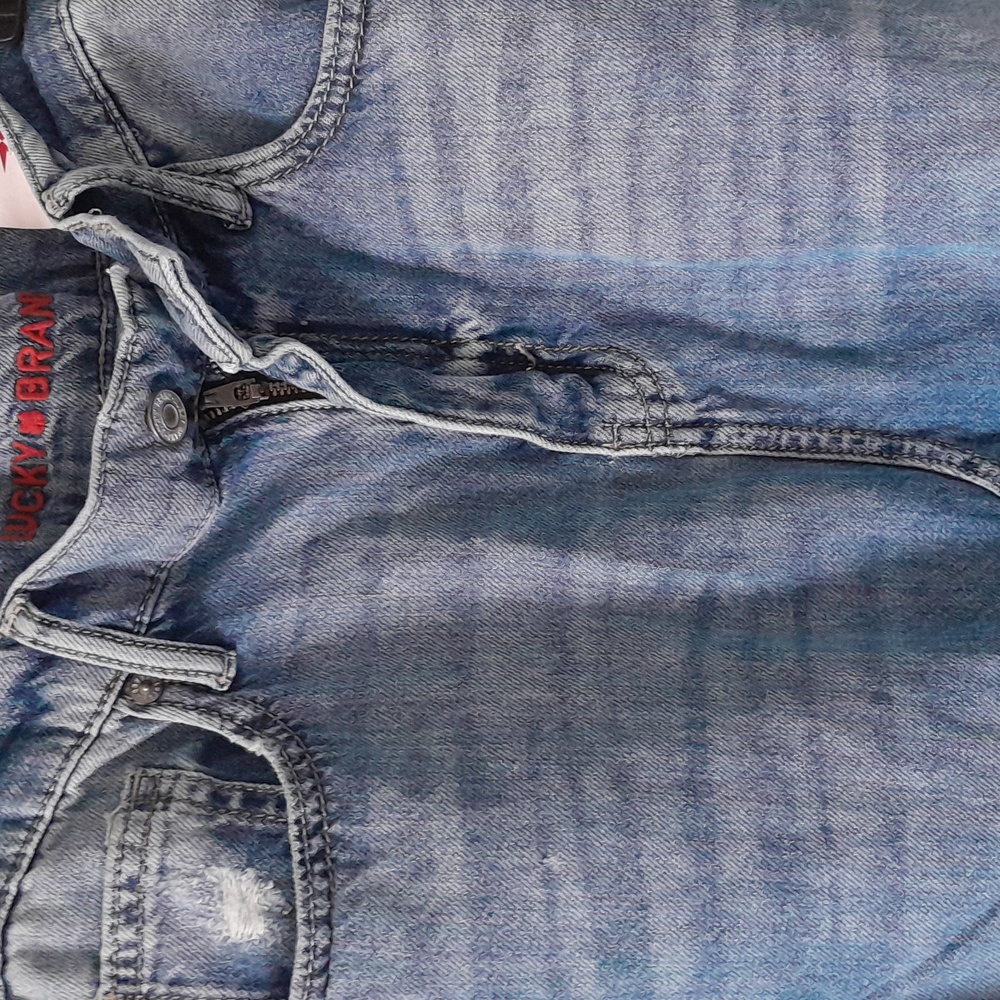 Lucky Brand Women's Blue Denim Skirt NWOT - Picture 6 of 7